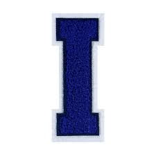 Varsity Letter I Patch