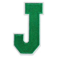 Varsity Letter J Patch