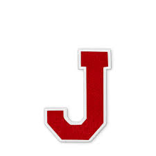 Varsity Letter J Patch