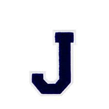 Varsity Letter J Patch