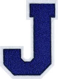 Varsity Letter J Patch