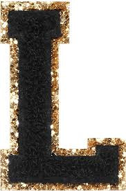 Chenille Letter L Patch