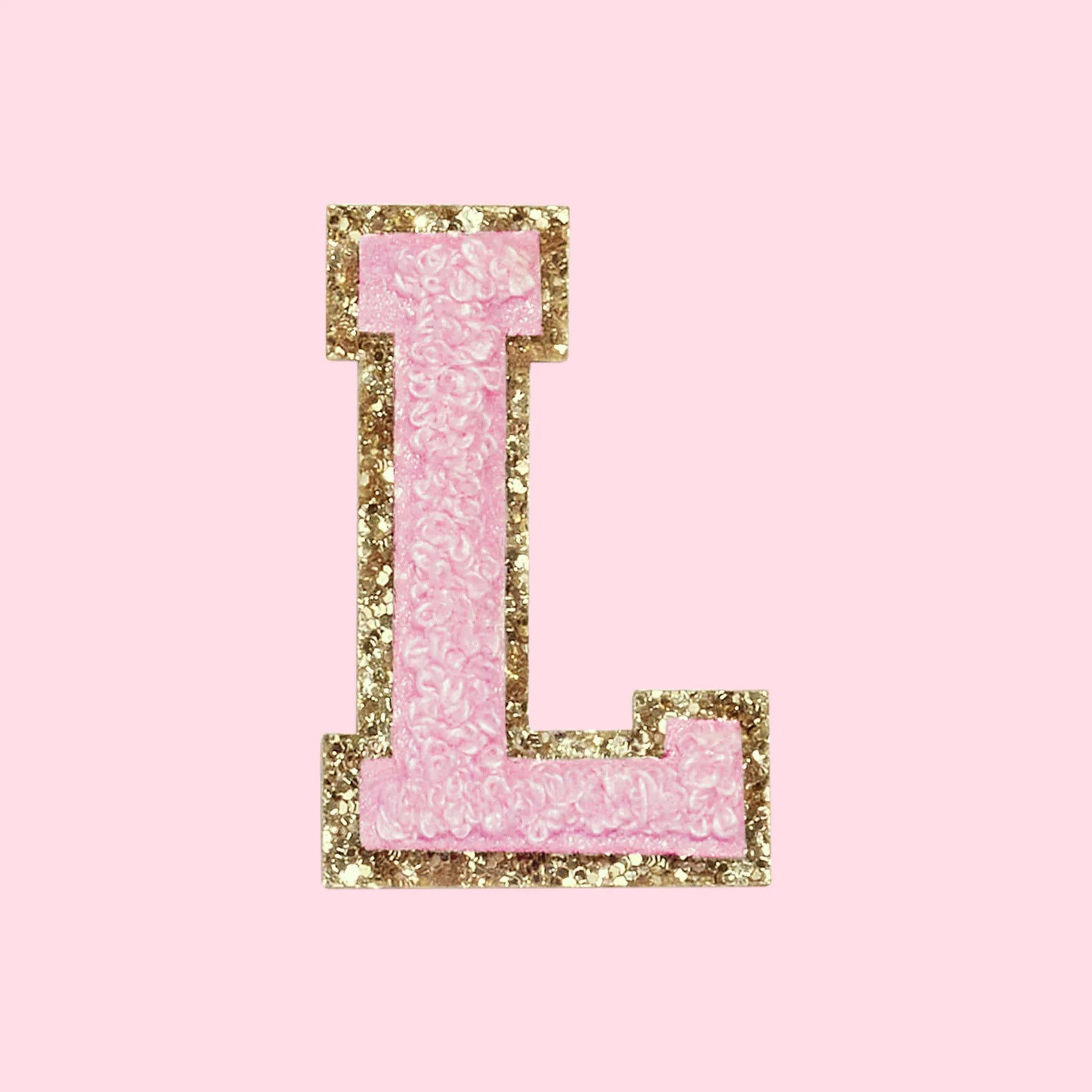 Chenille Letter L Patch