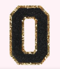 Chenille Letter O Patch