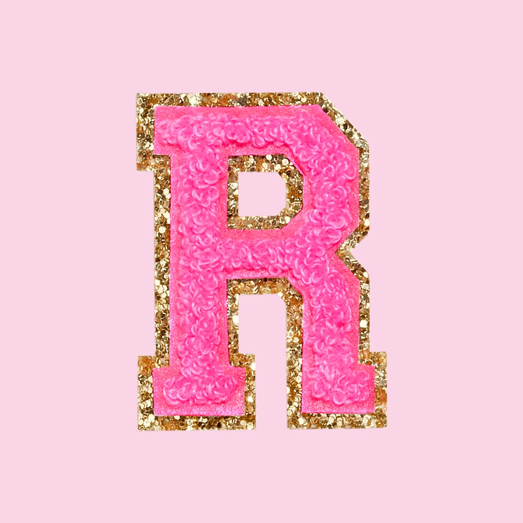 Chenille Letter R Patch
