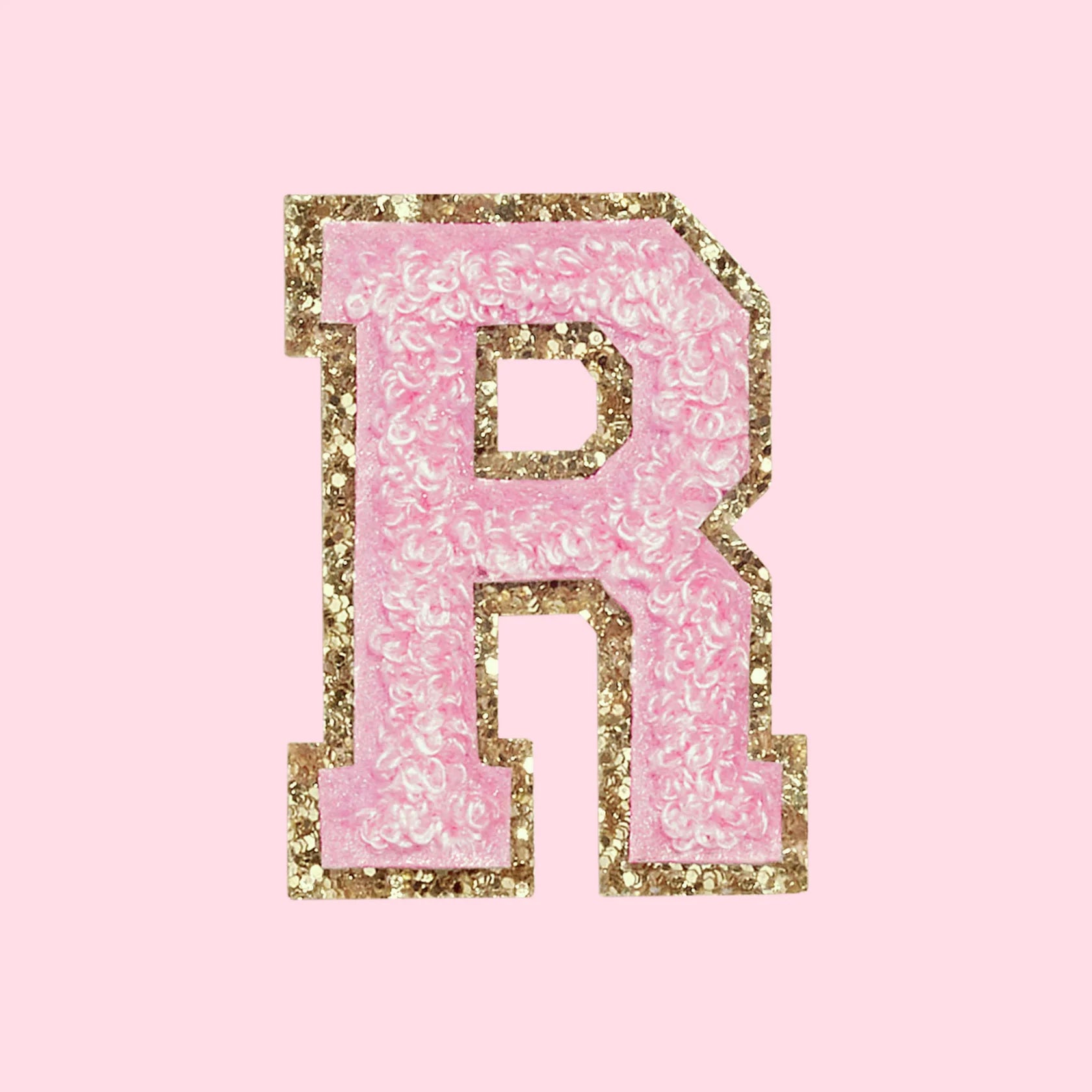 Chenille Letter R Patch