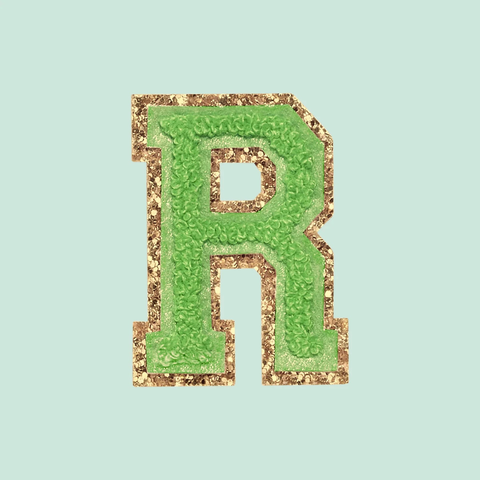 Chenille Letter R Patch