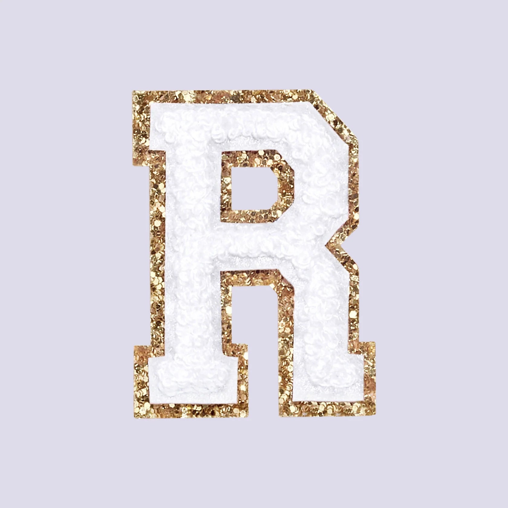 Chenille Letter R Patch