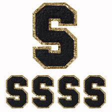 Chenille Letter S Patch