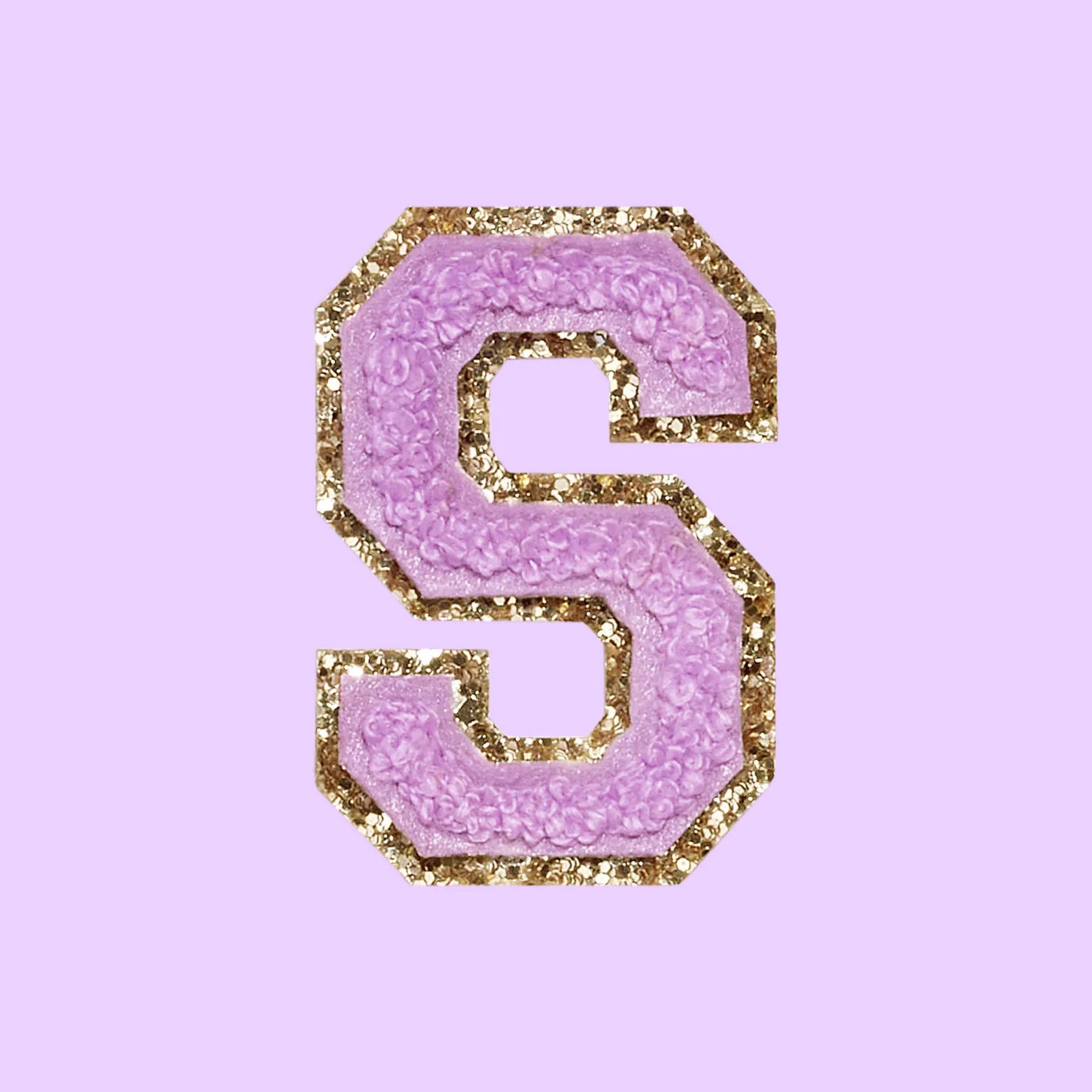 Chenille Letter S Patch