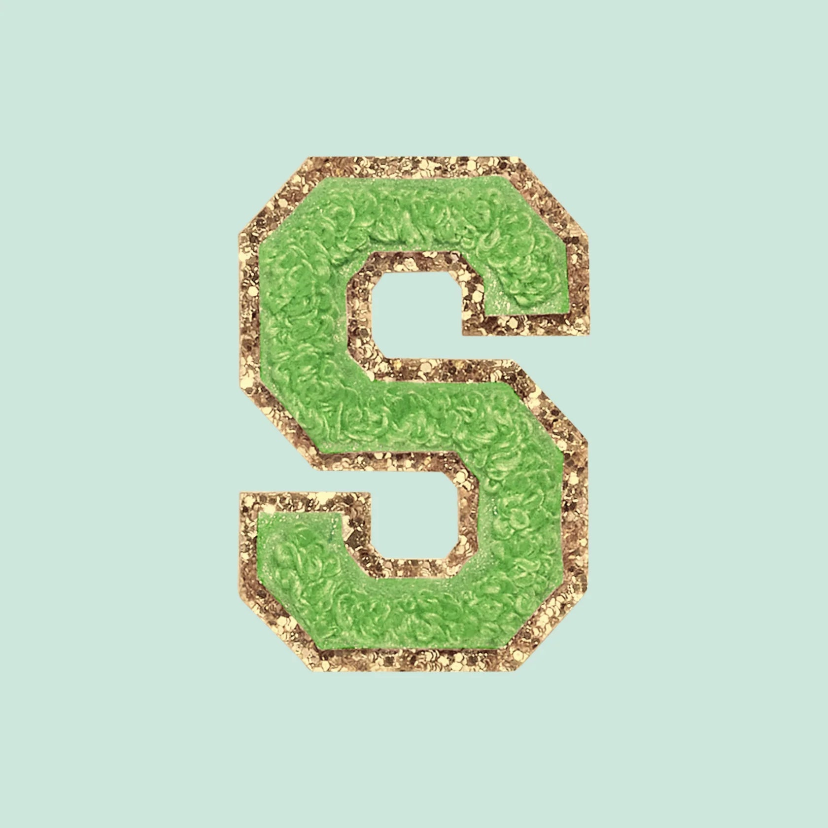 Chenille Letter S Patch