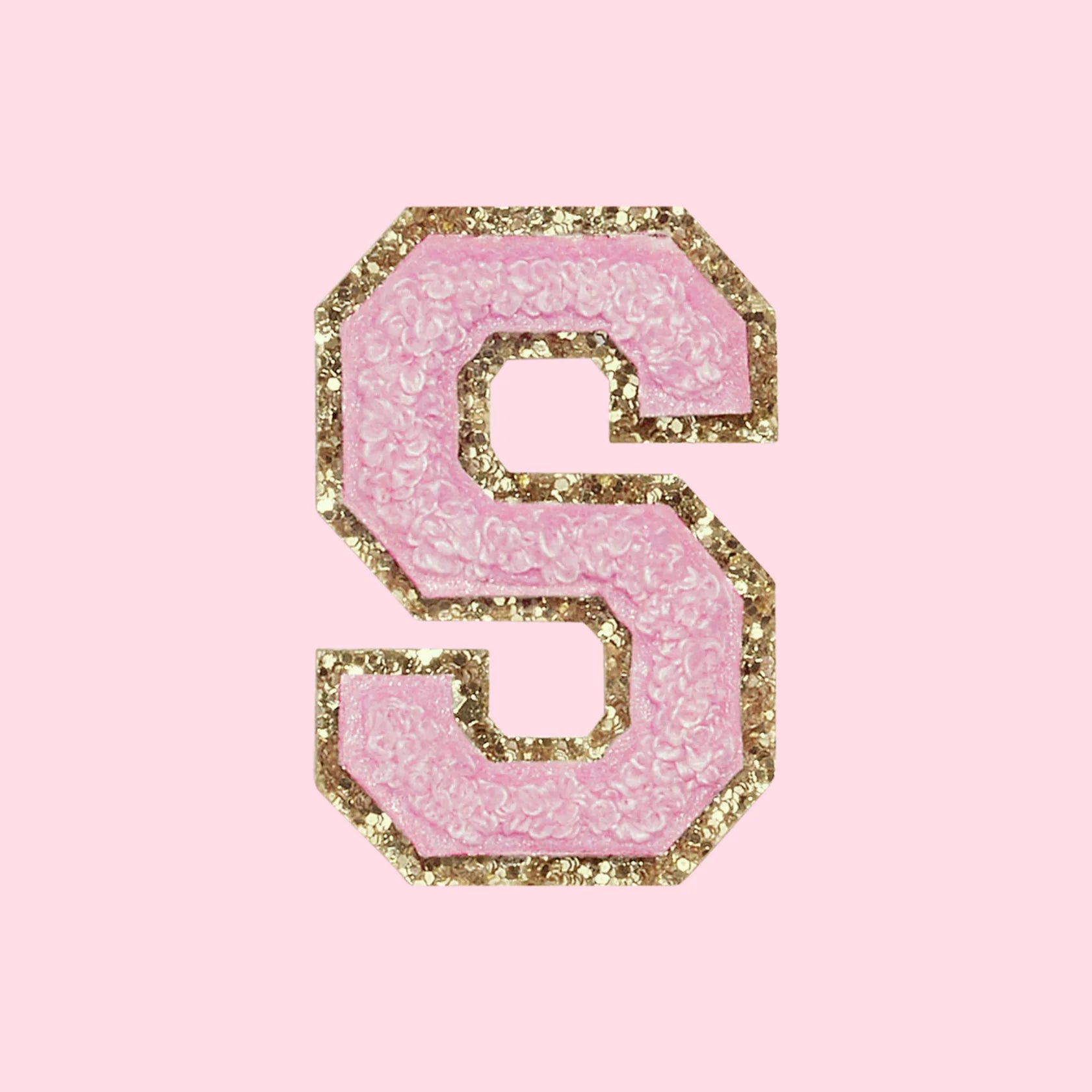 Chenille Letter S Patch