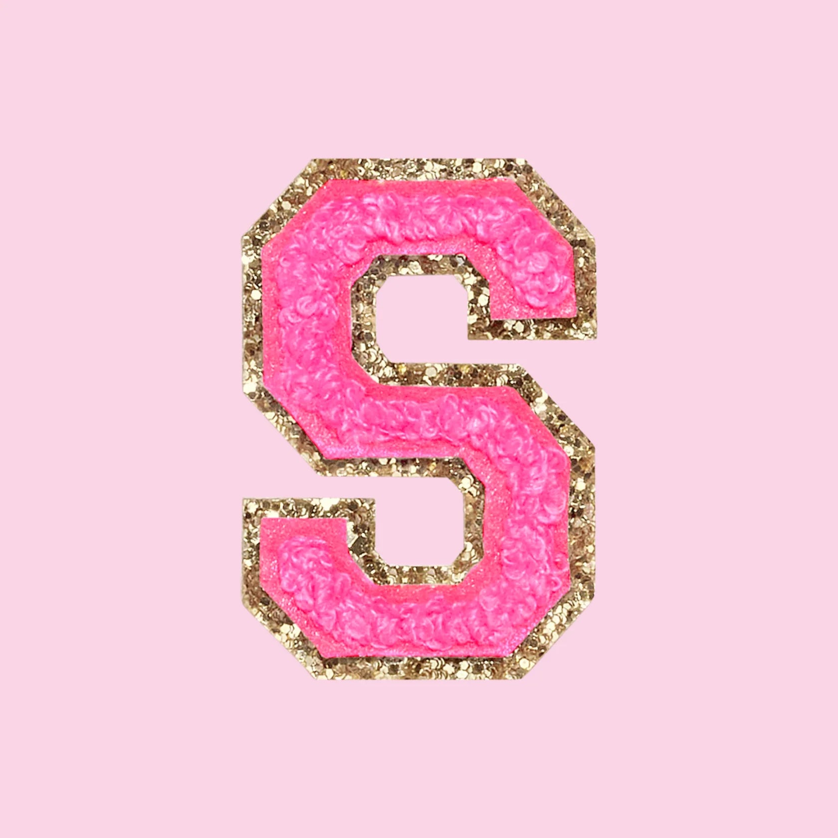 Chenille Letter S Patch