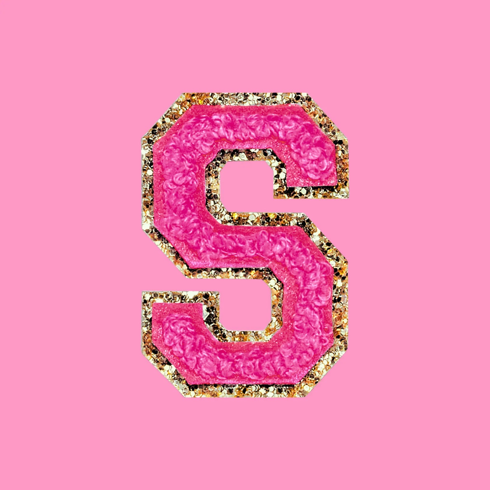 Chenille Letter S Patch
