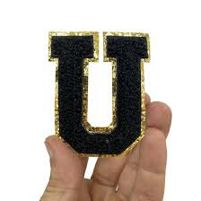 Chenille Letter U Patch
