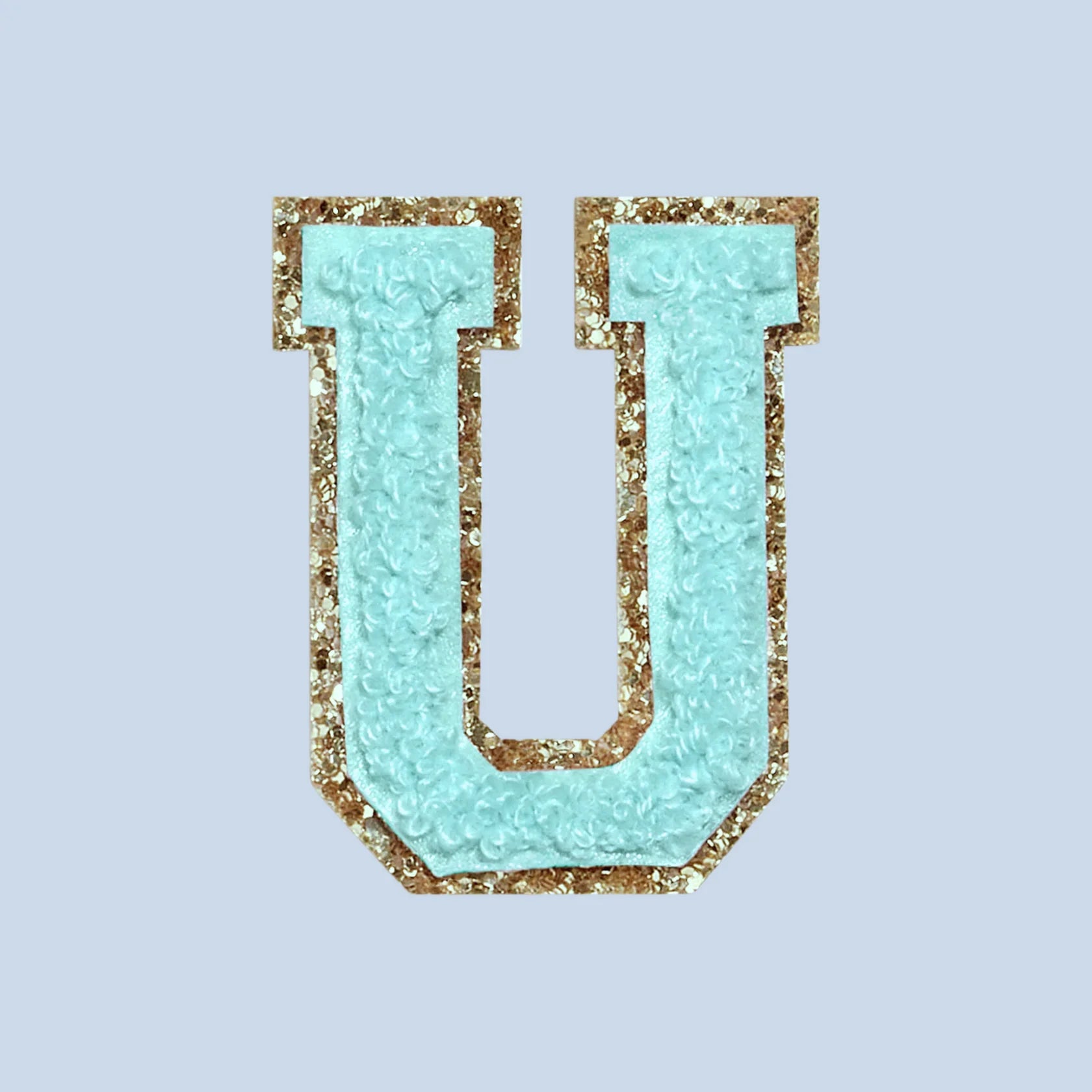 Chenille Letter U Patch