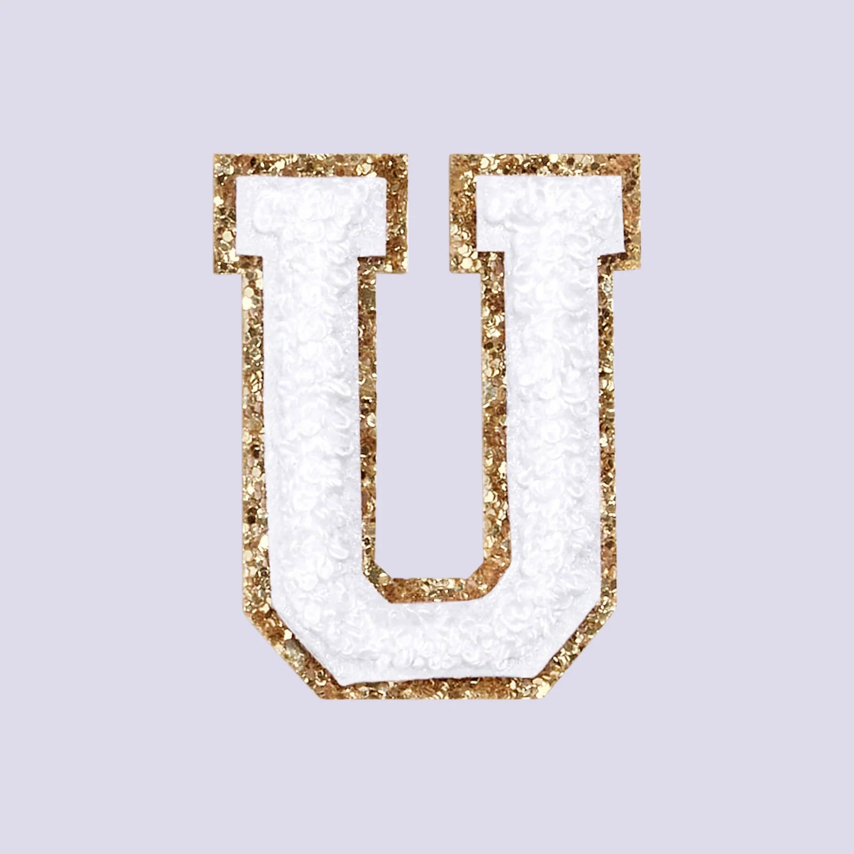 Chenille Letter U Patch