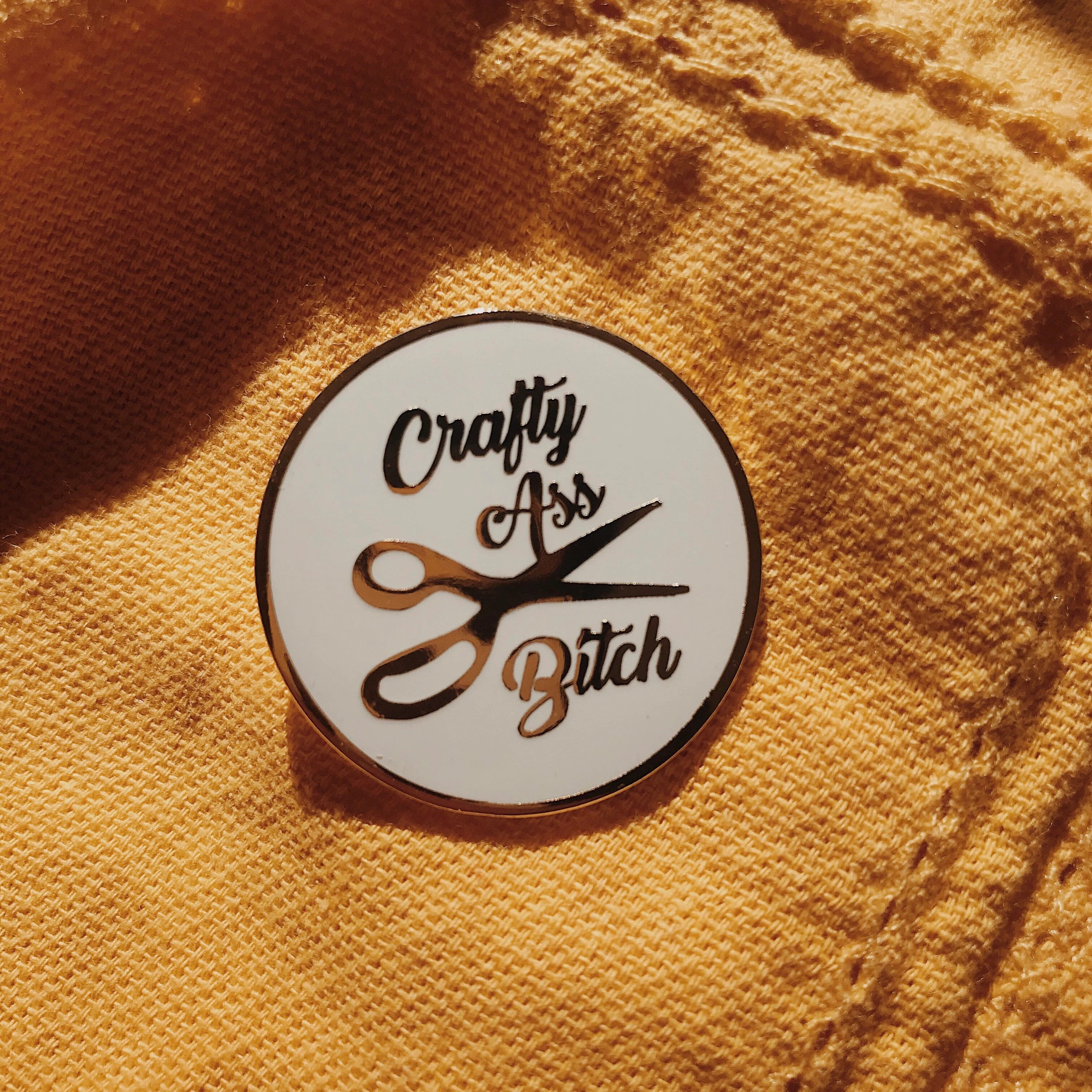 Crafty ass bitch pin