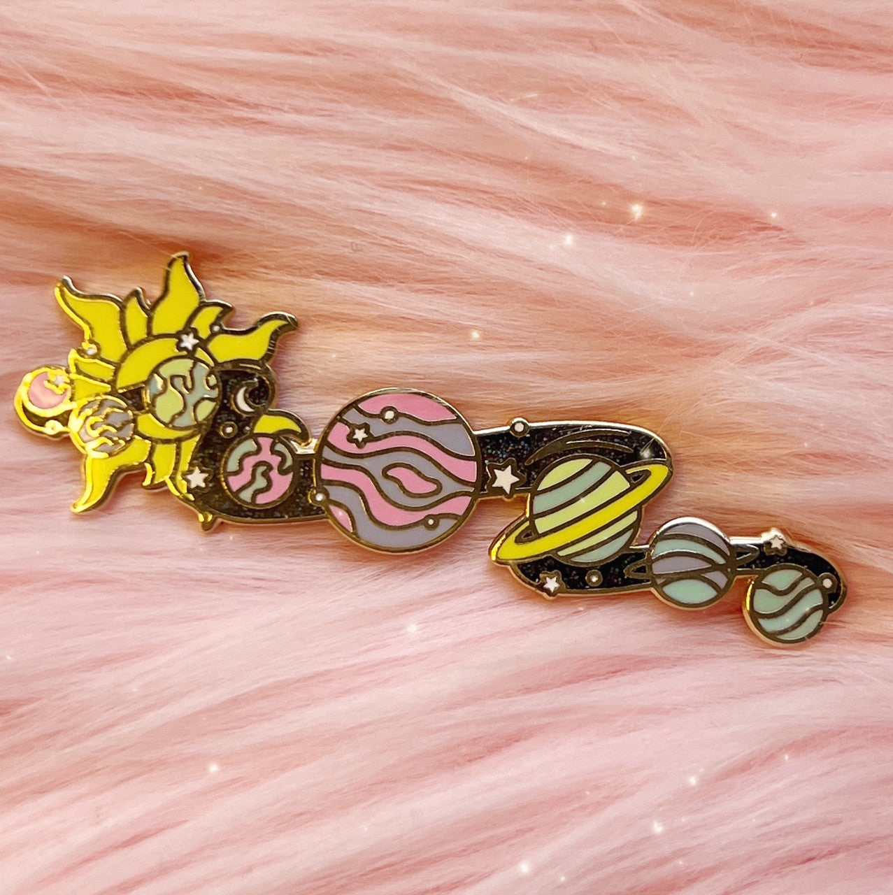 Galaxy space pin