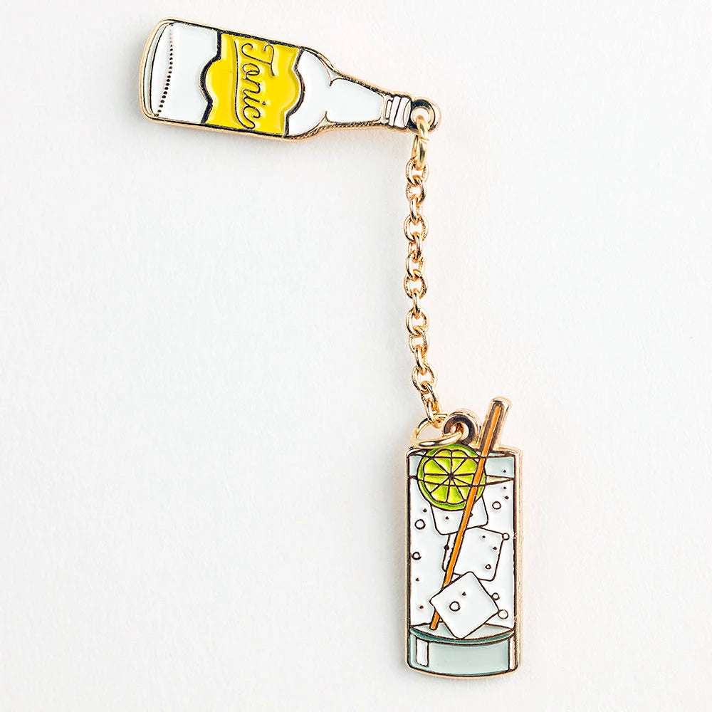 Gin and tonic pin