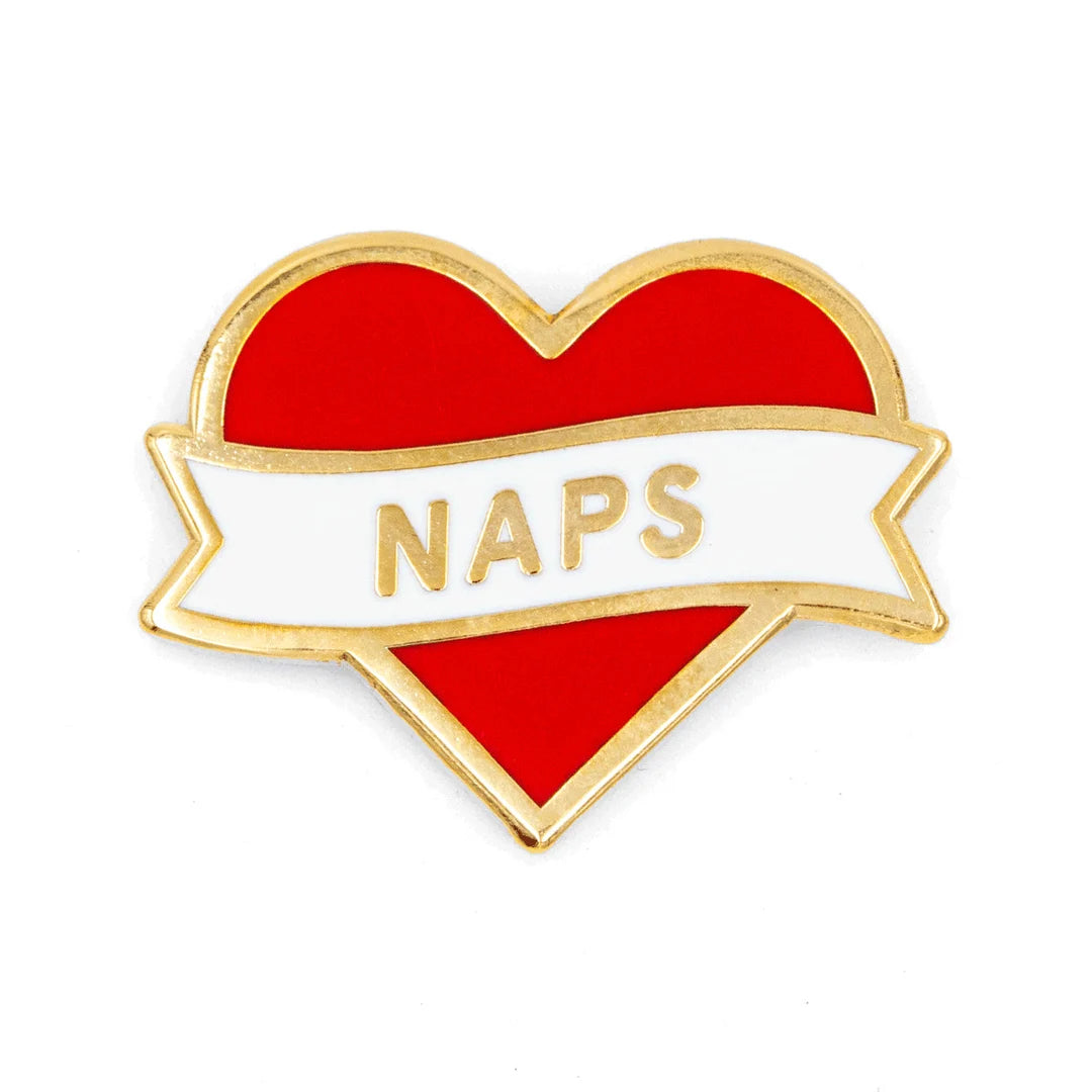 Naps heart pin