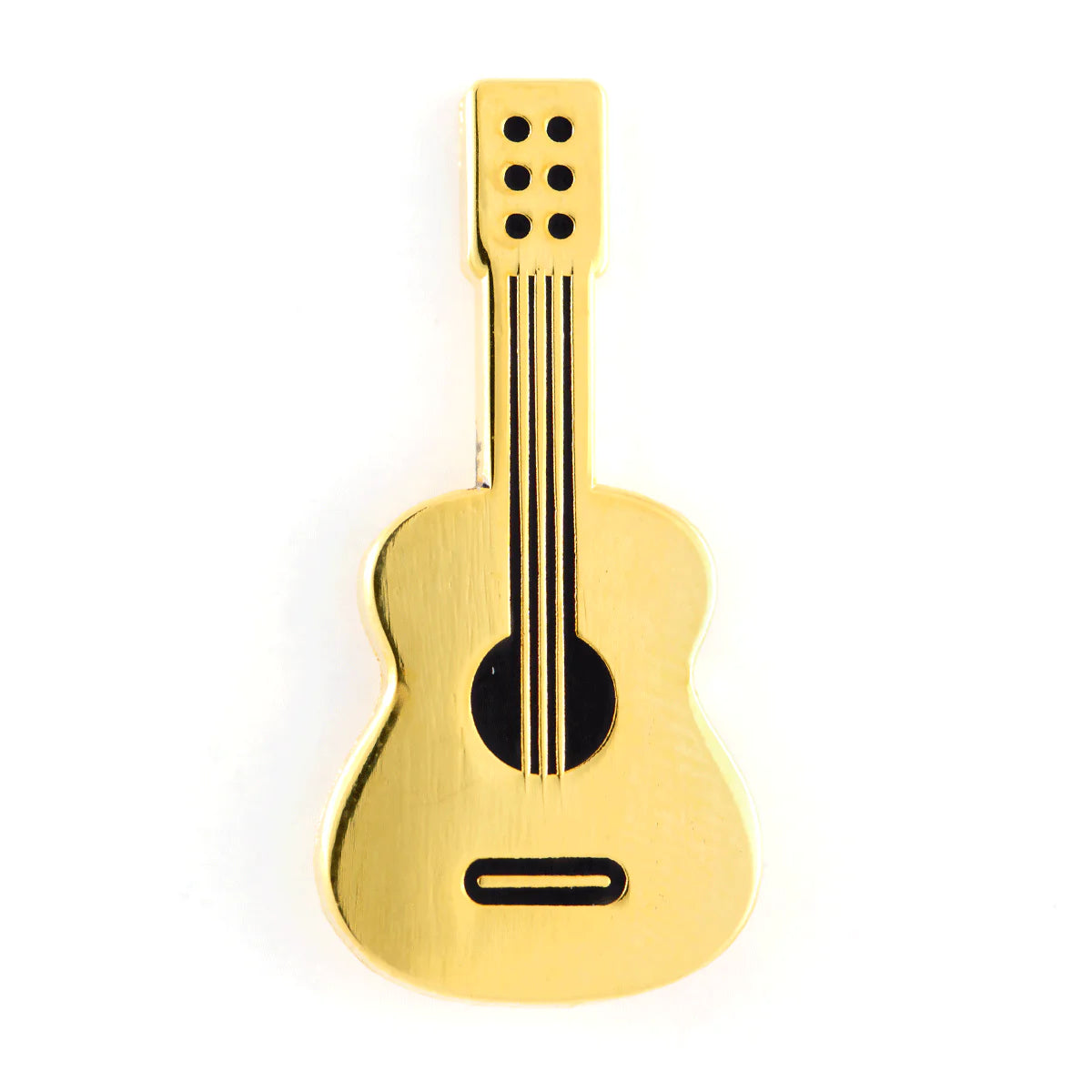 Gold guitar pin