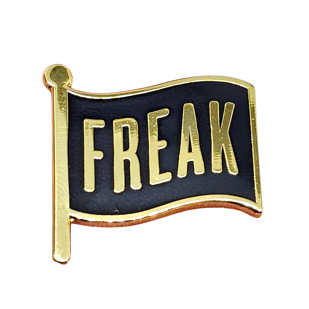 Freak flag pin