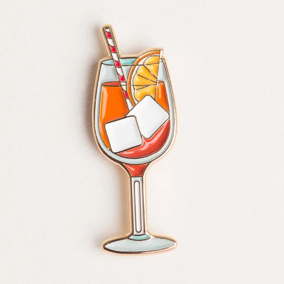 Aperol spritz pin