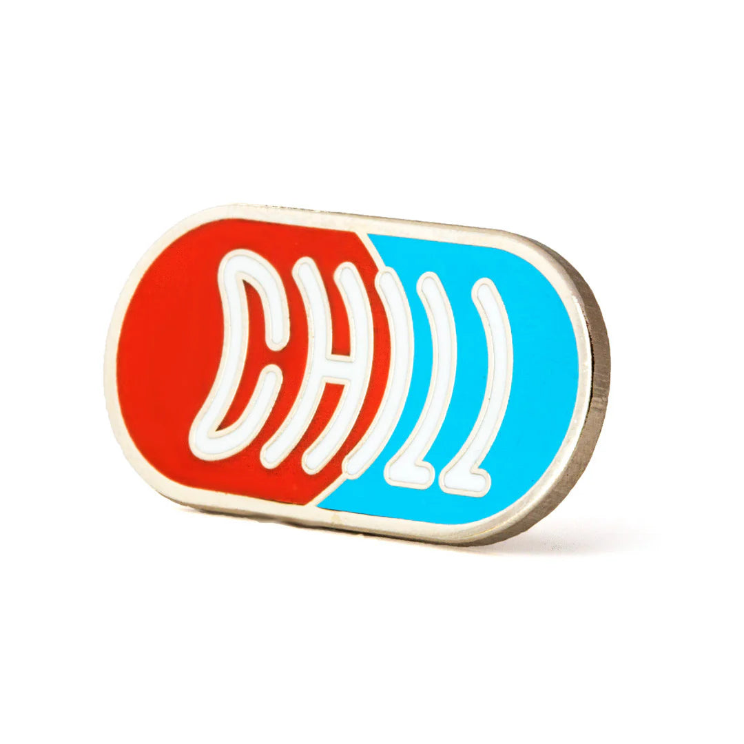 Chill pill pin