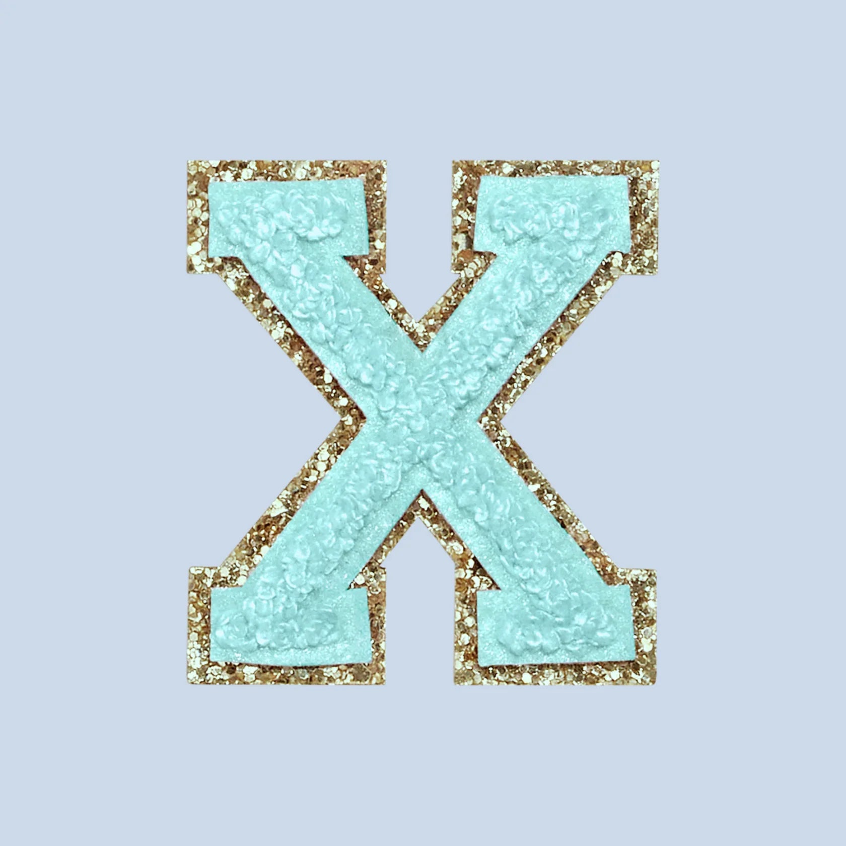 Chenille Letter X Patch