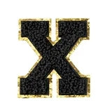 Chenille Letter X Patch