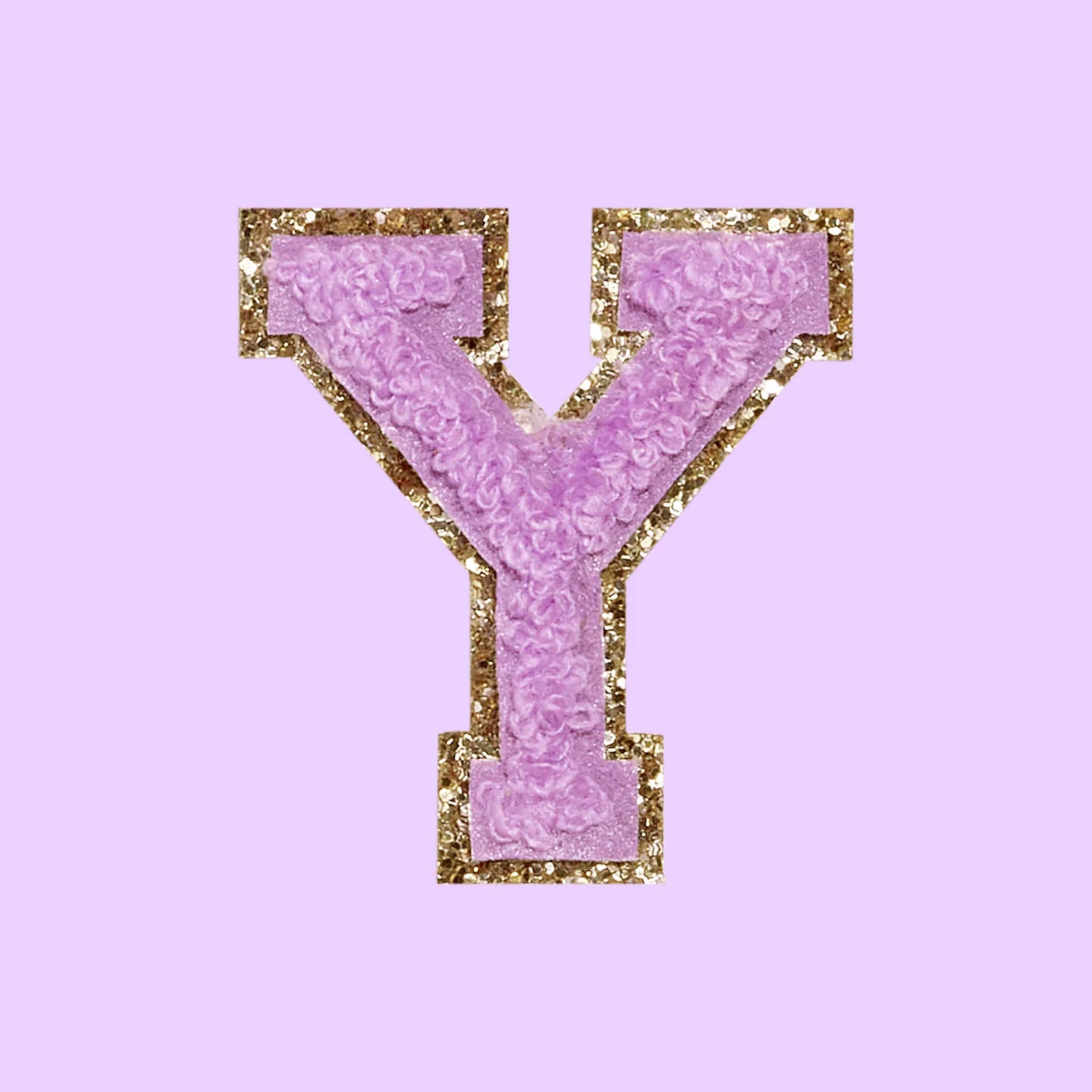 Chenille Letter Y Patch