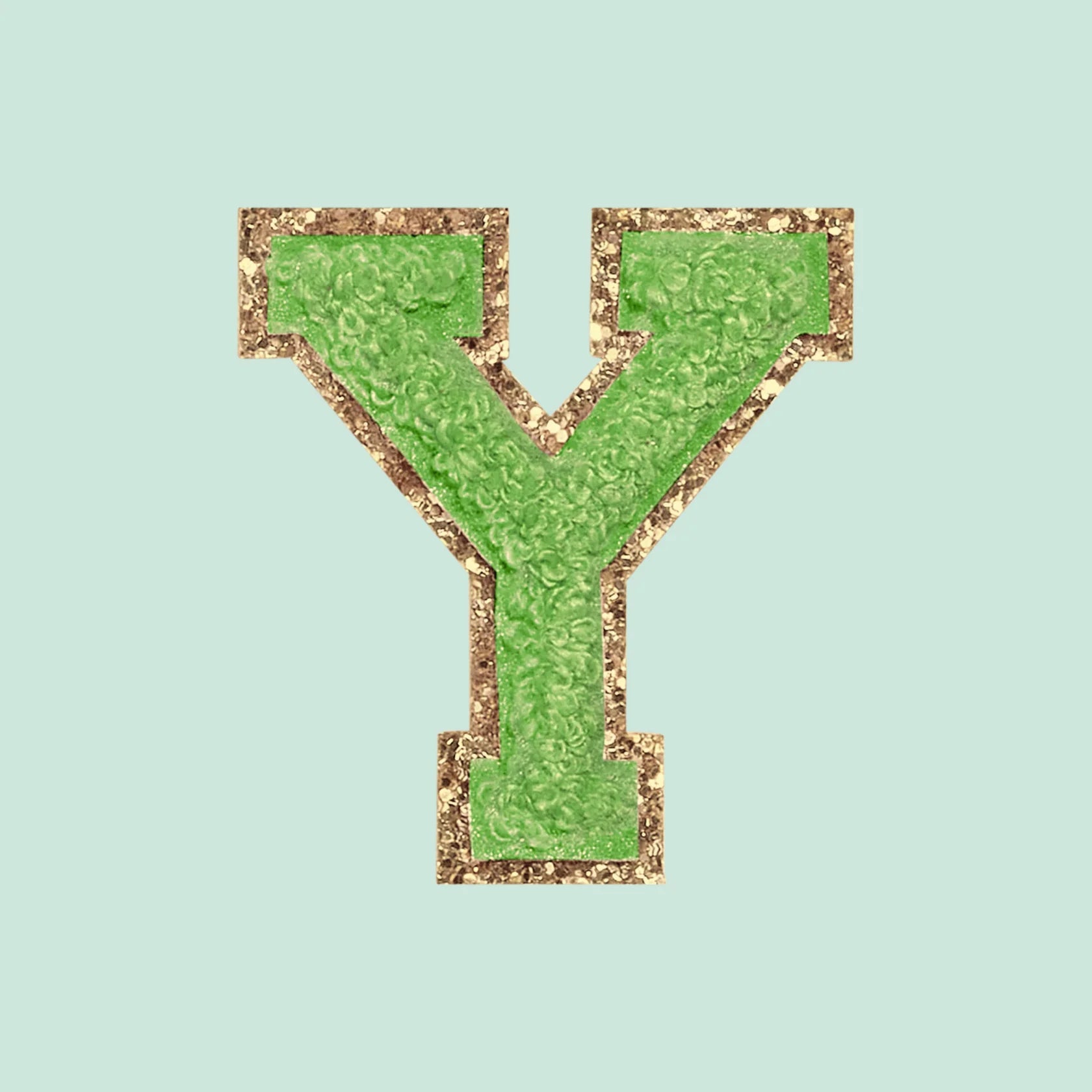 Chenille Letter Y Patch
