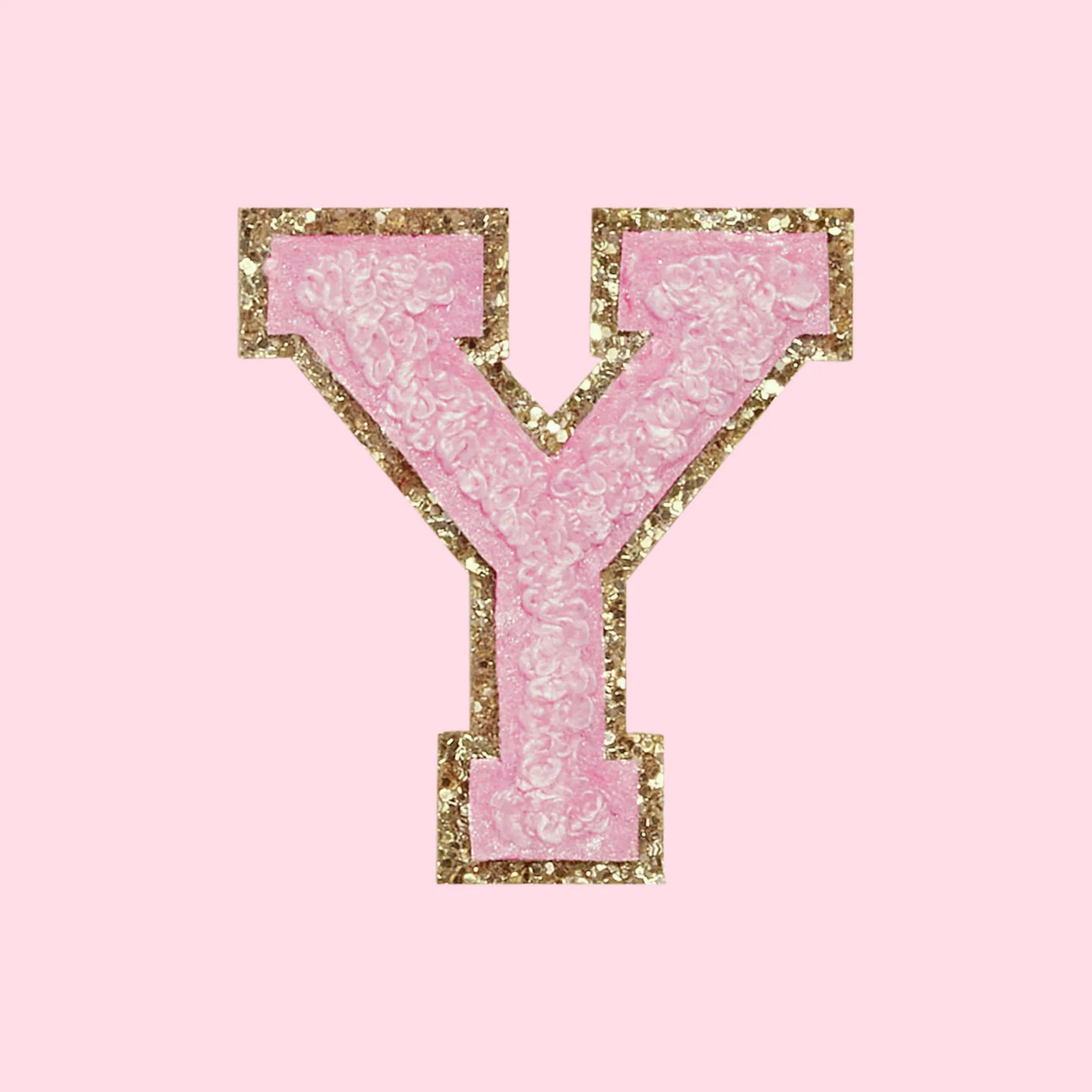 Chenille Letter Y Patch