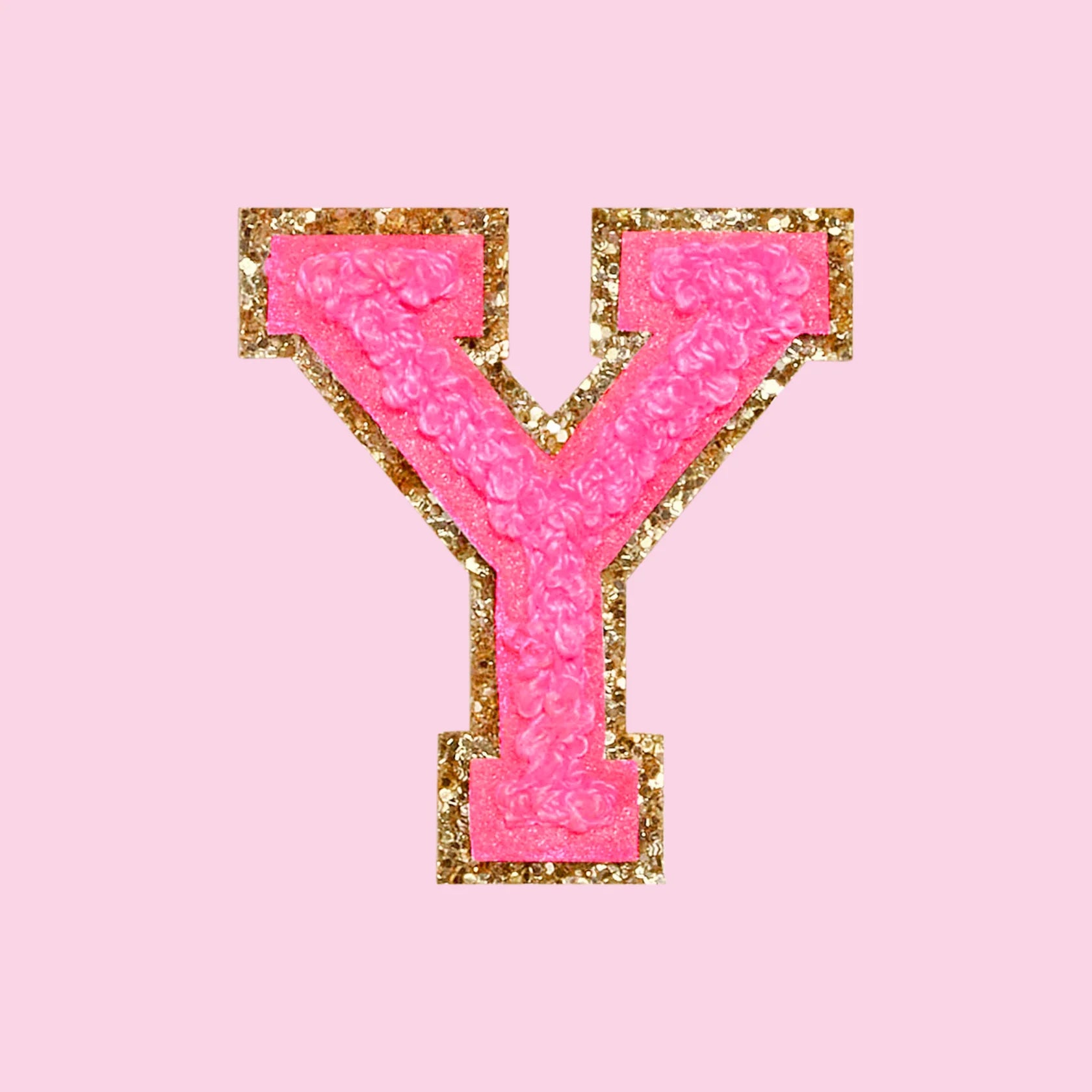 Chenille Letter Y Patch