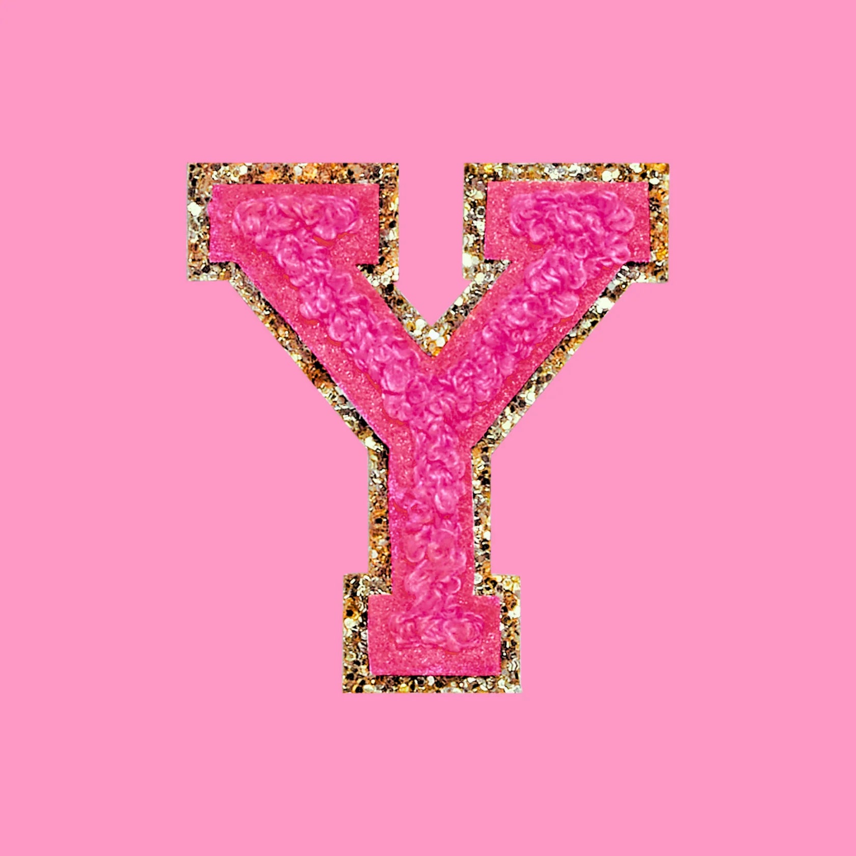 Chenille Letter Y Patch