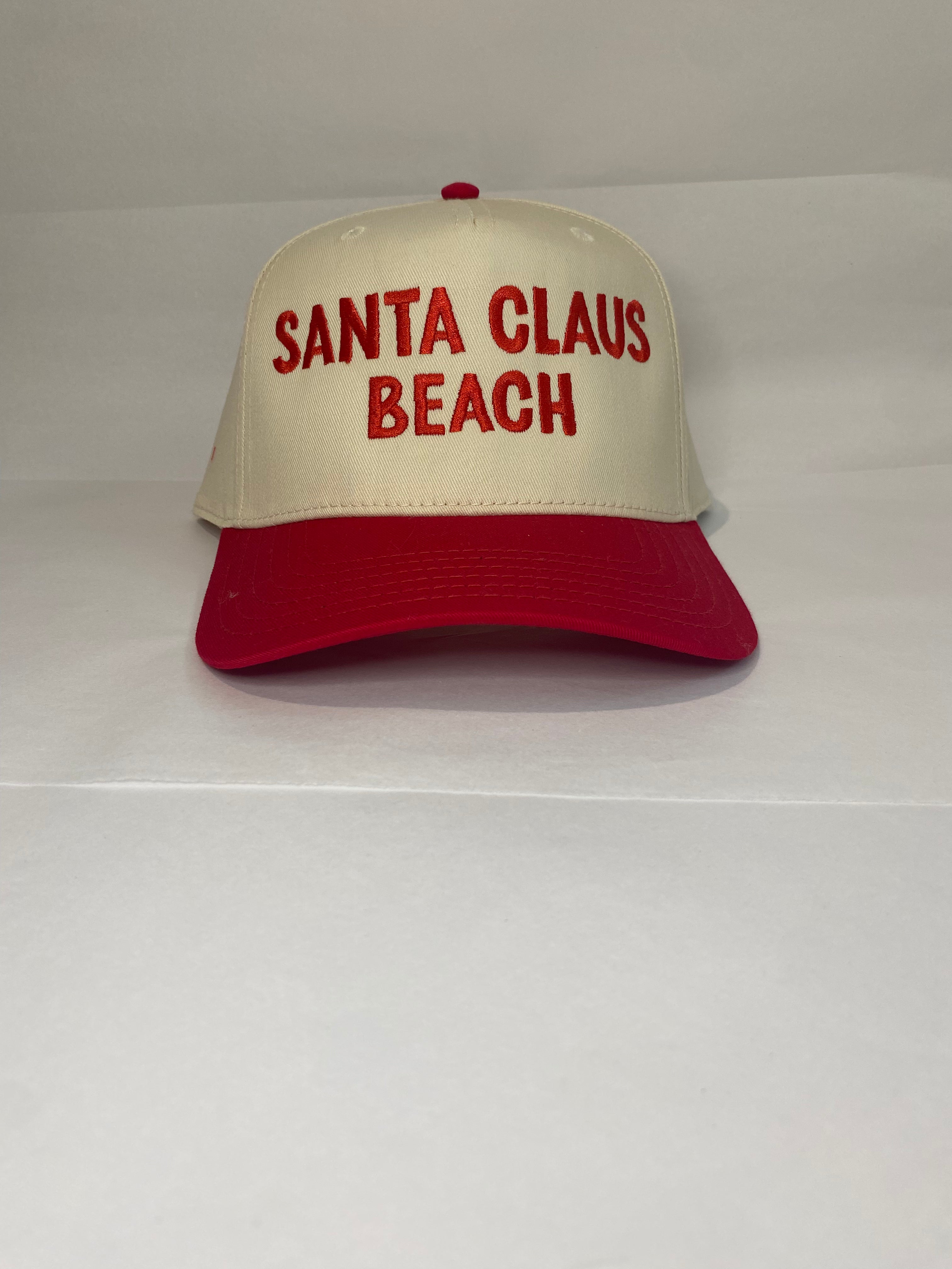 Santa Clause Beach Trucker Hat