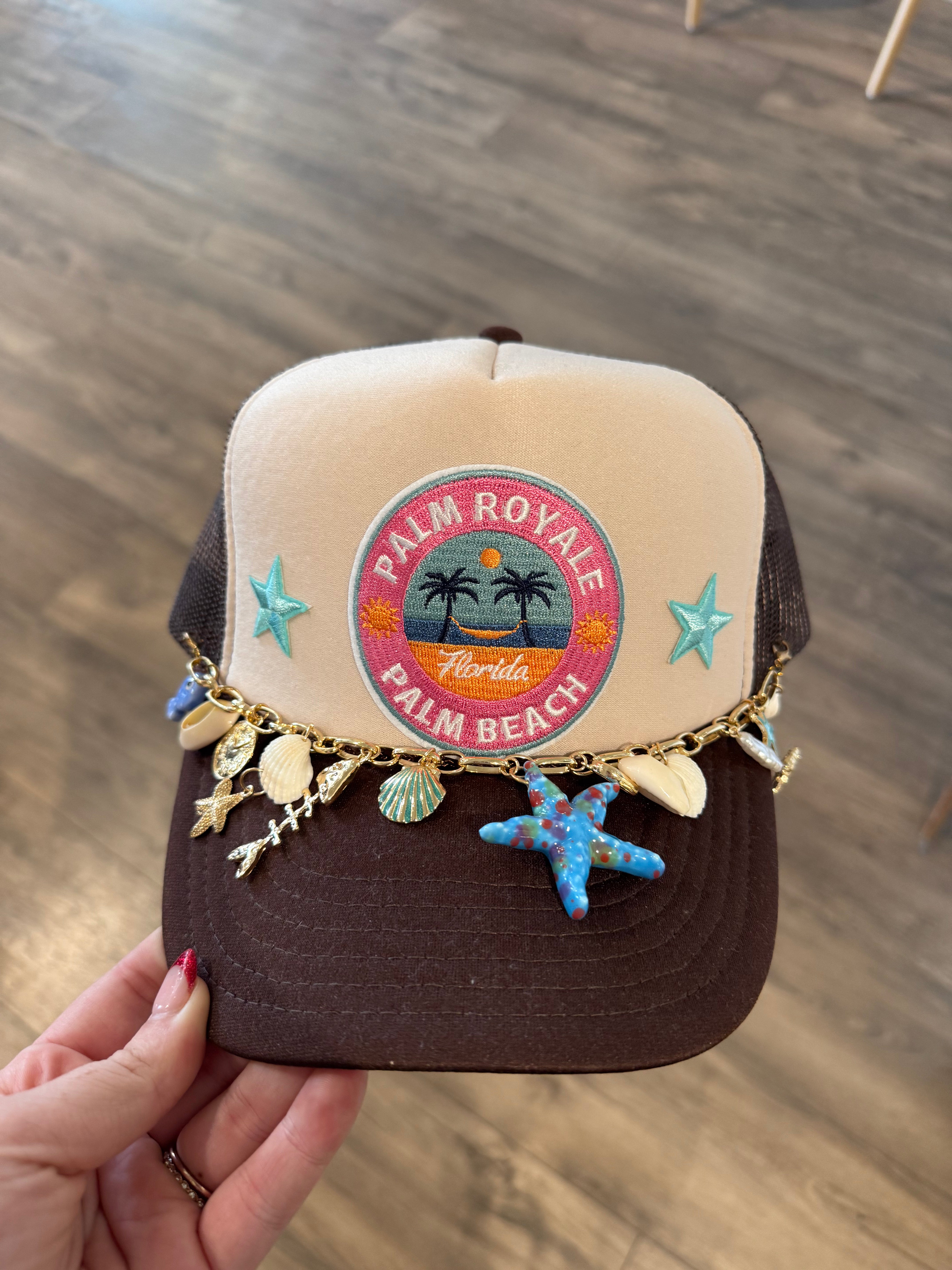 Otto Two Tone Brown Trucker Hat Design