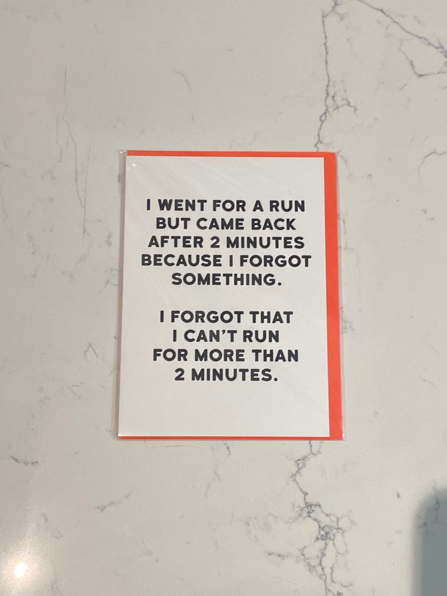 Red Back Cards Neon Orange