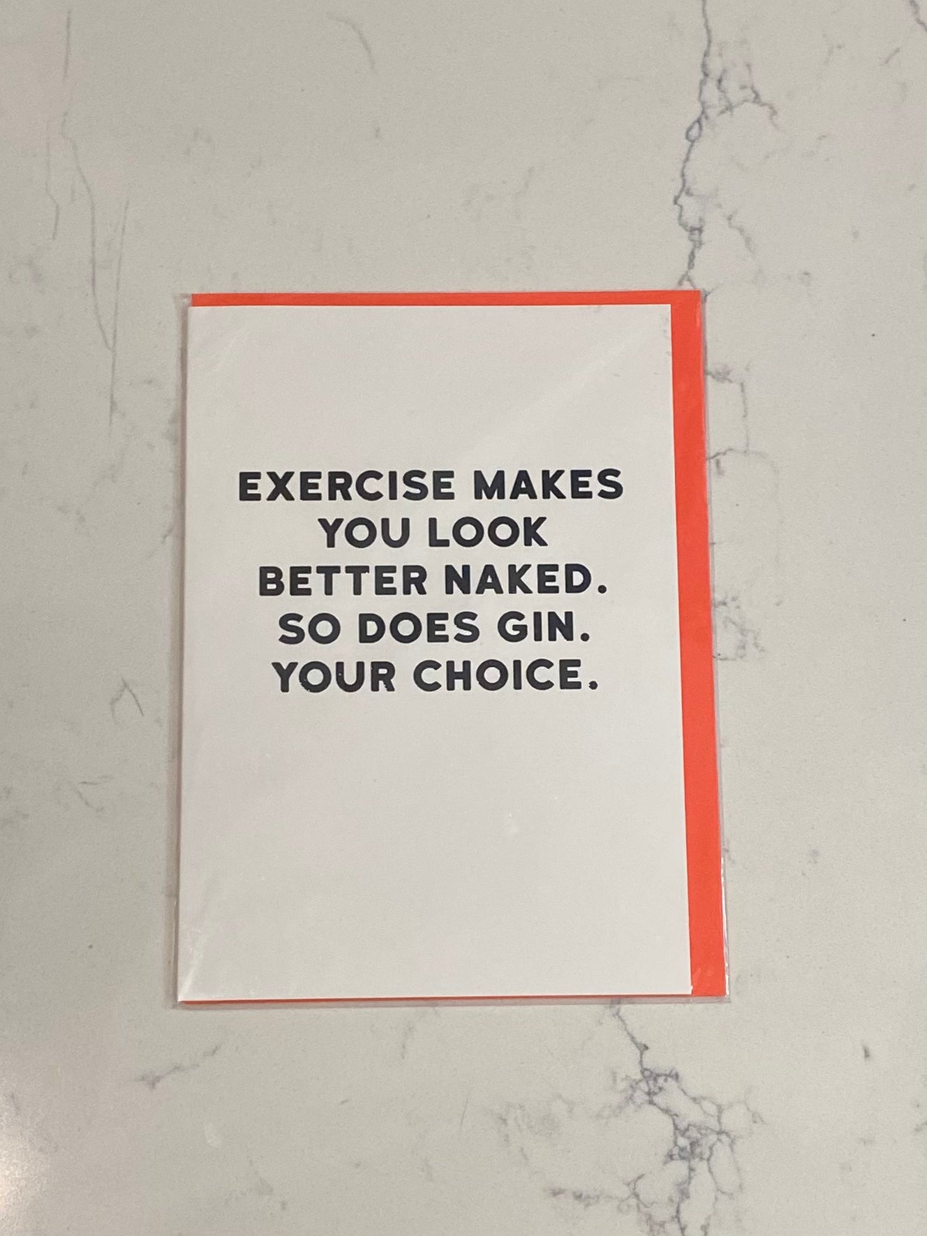 Red Back Cards Neon Orange