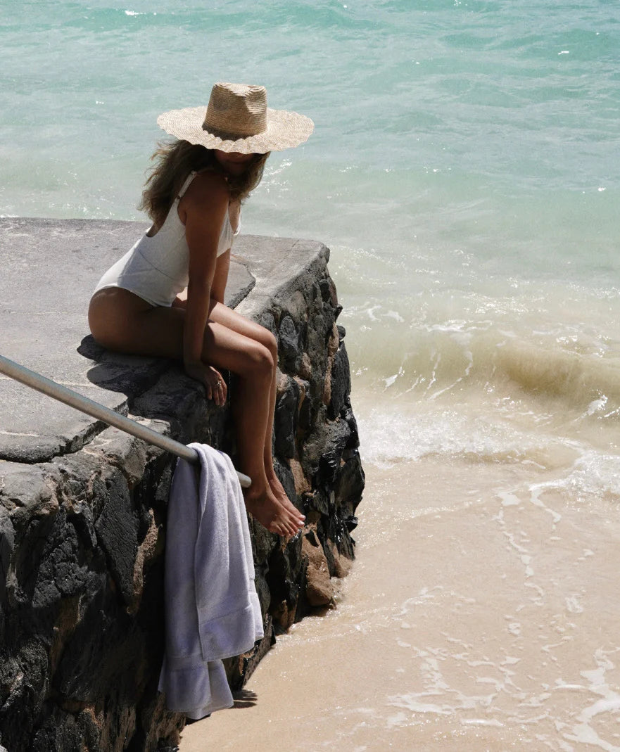 Nalu Scollped Straw Hat