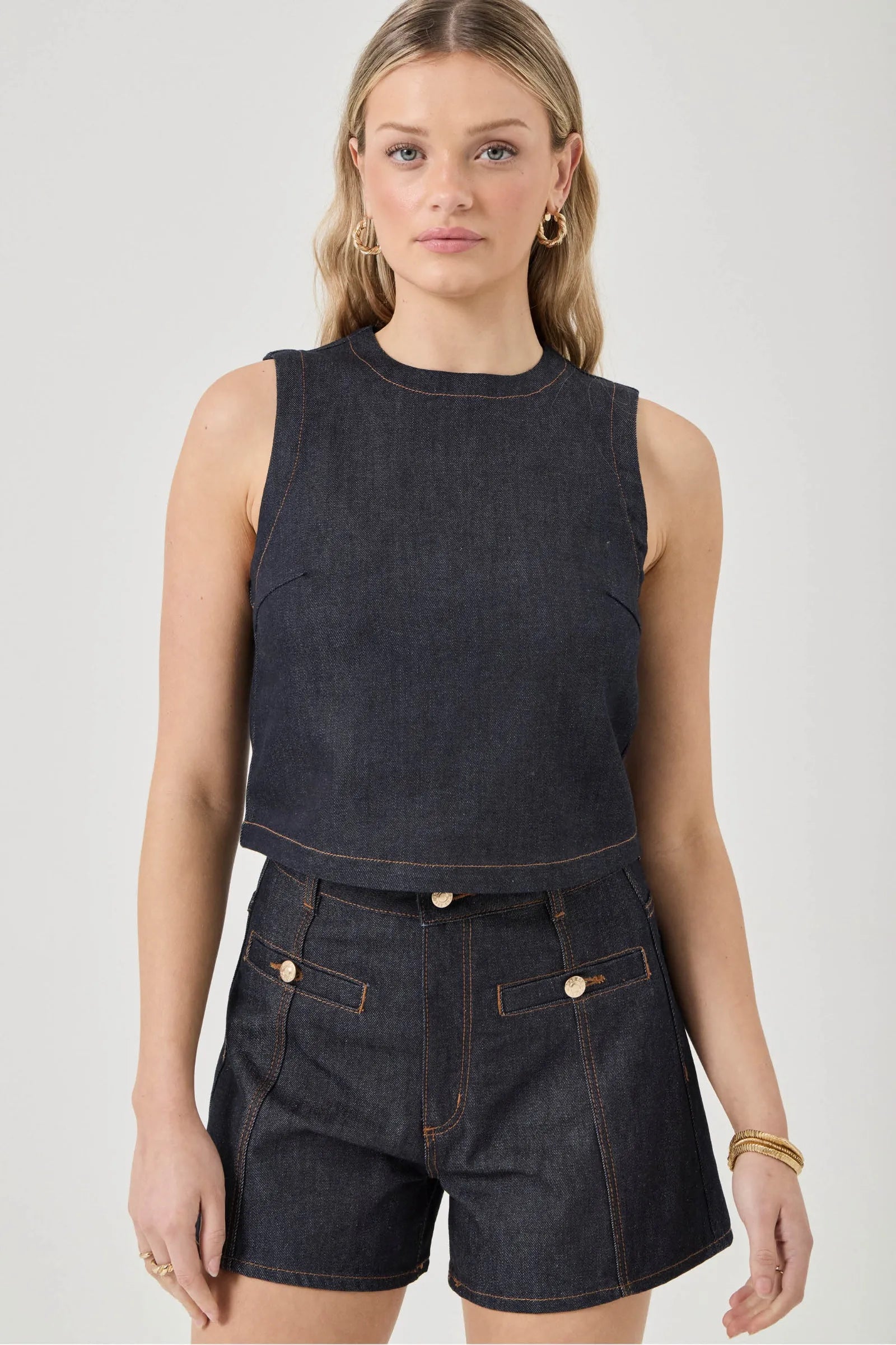 Shell Top Blue Smoke