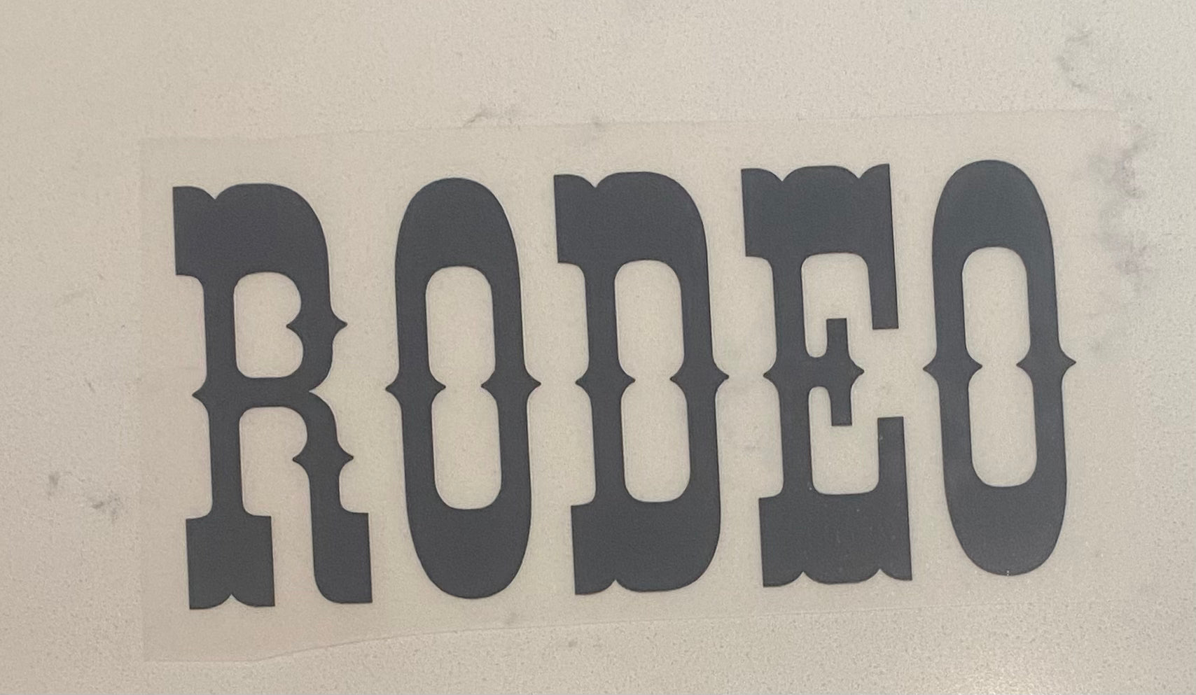 RODEO Black Patch
