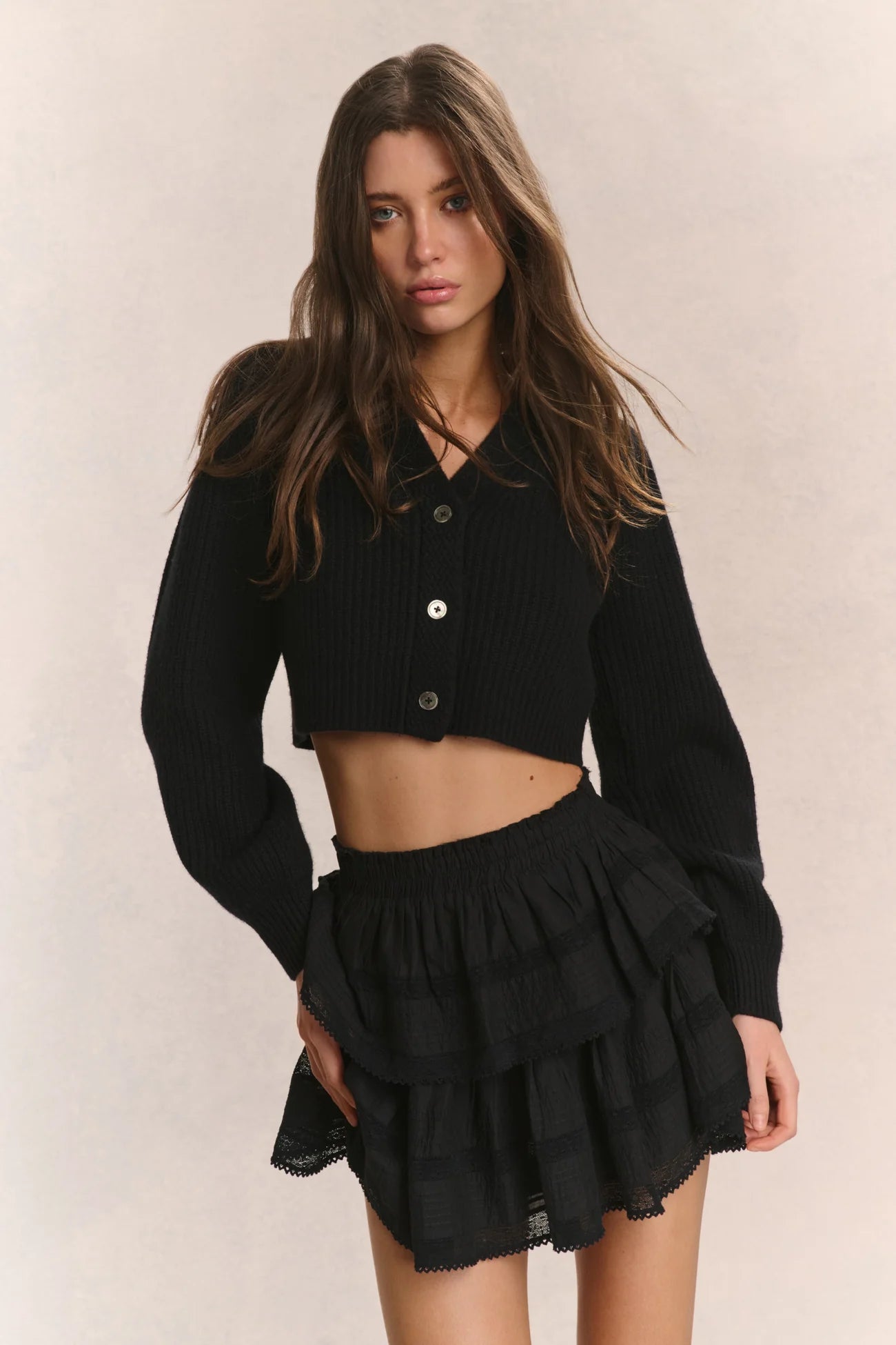 Avignon Crop Cardigan