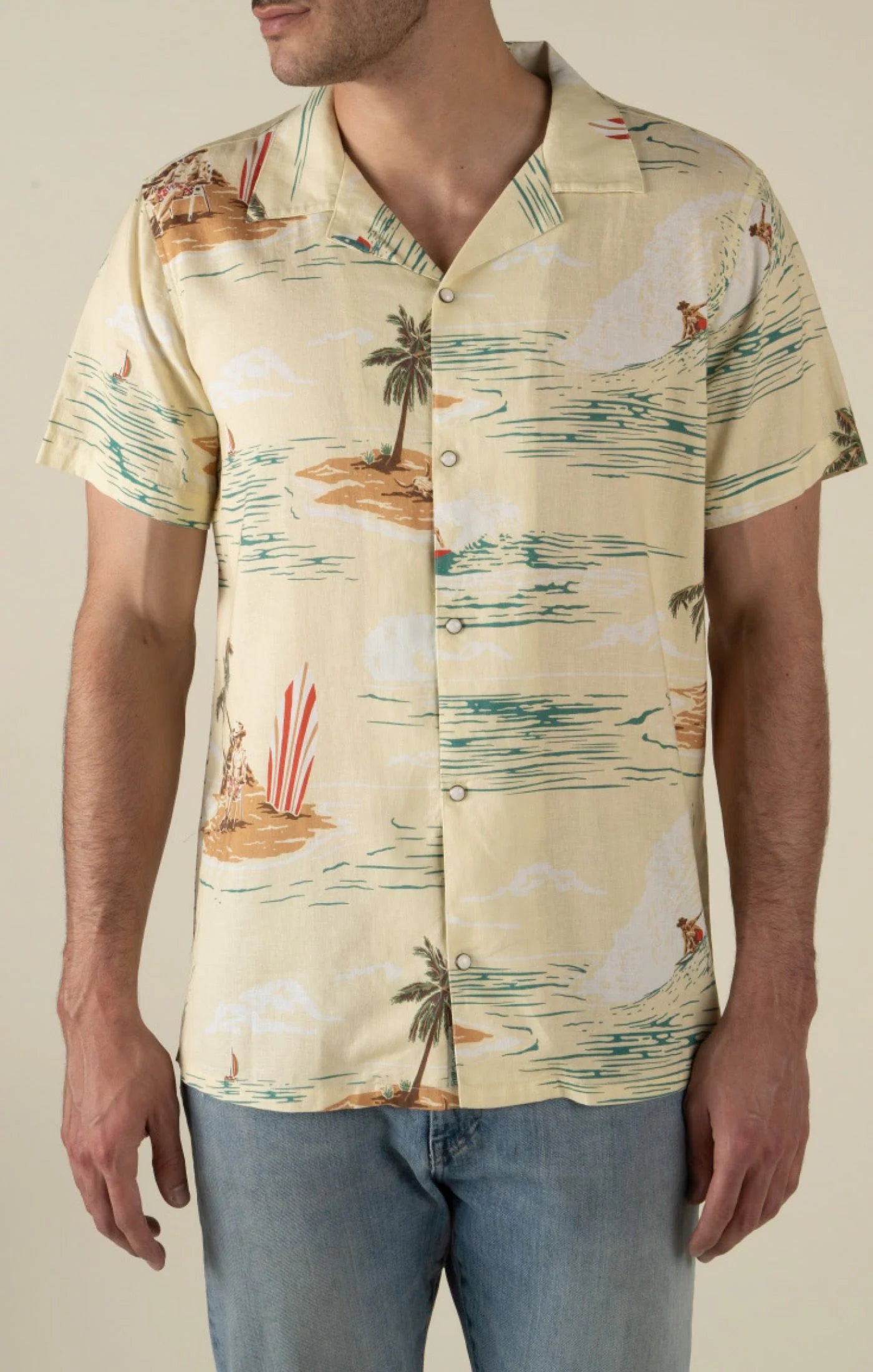 The padre shirt - cream
