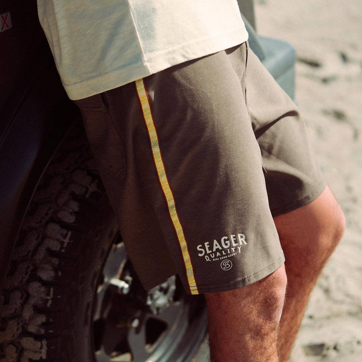Azteca Trek Trunks in Espresso