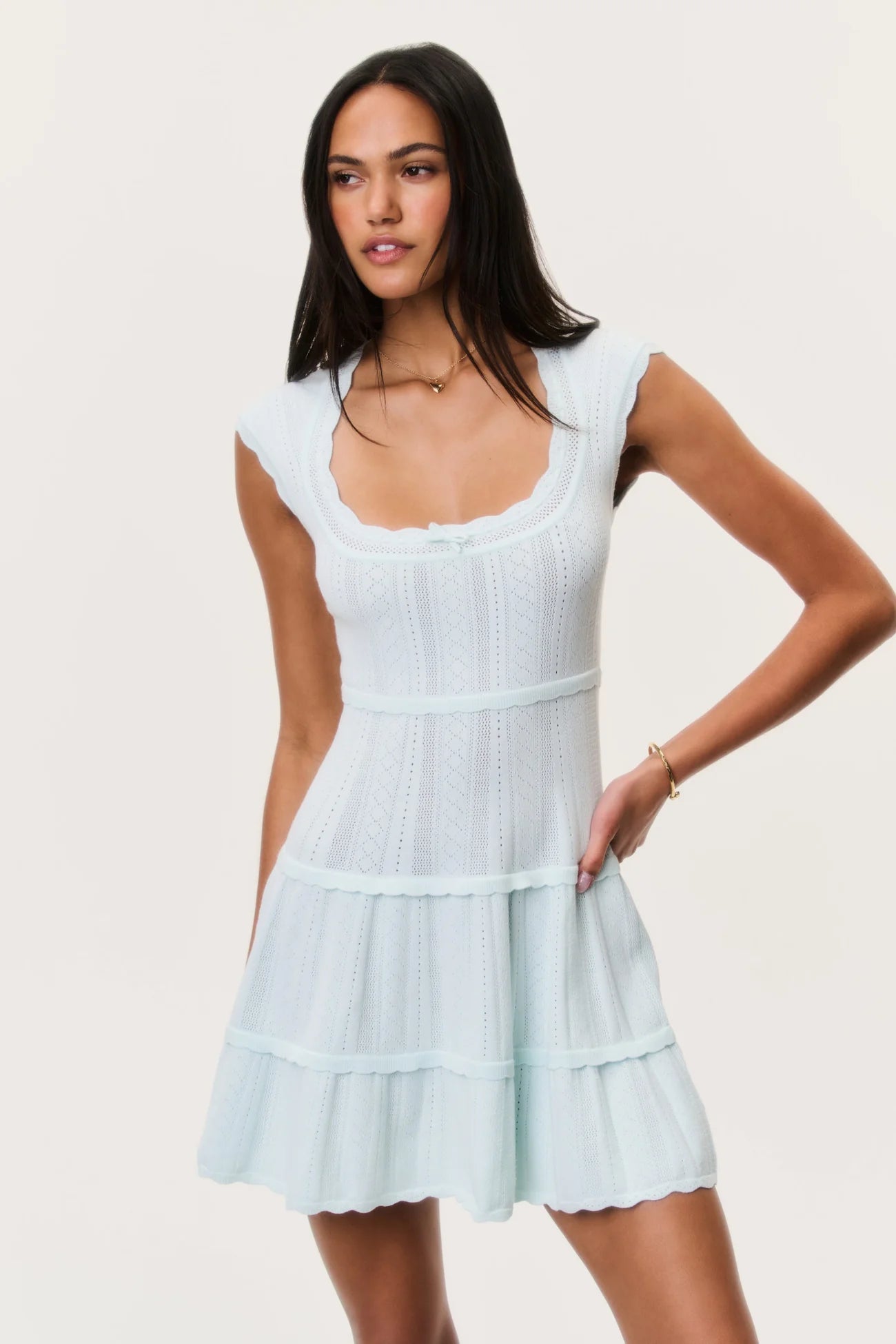 Laighton Dress in Dusty Lagoon
