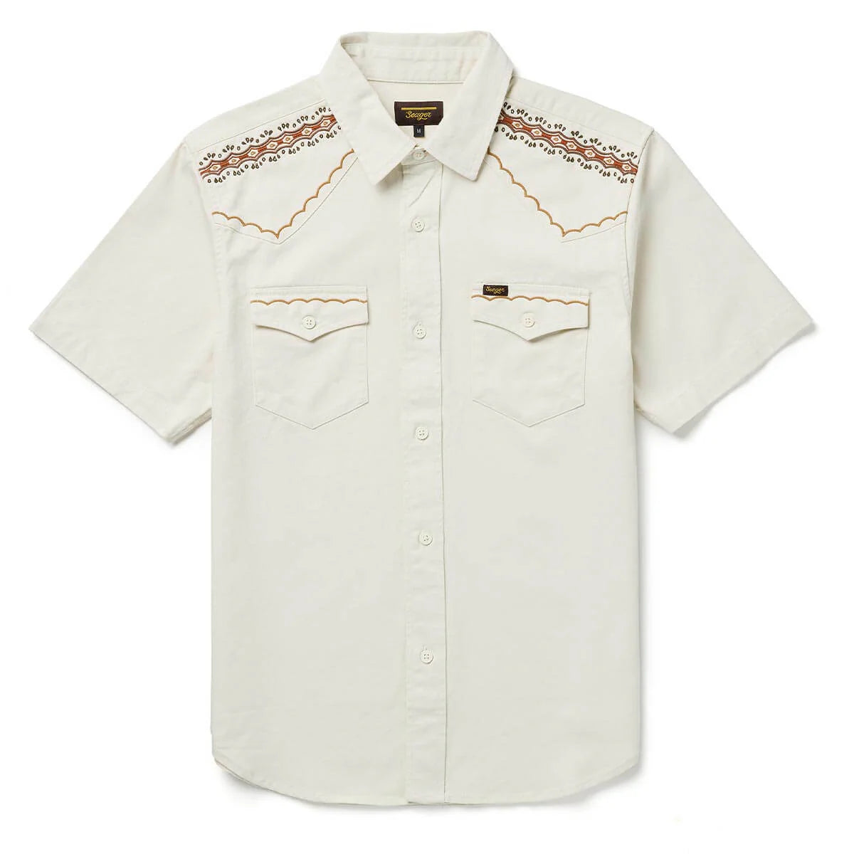 Amarillo S/S Shirt in White Wash
