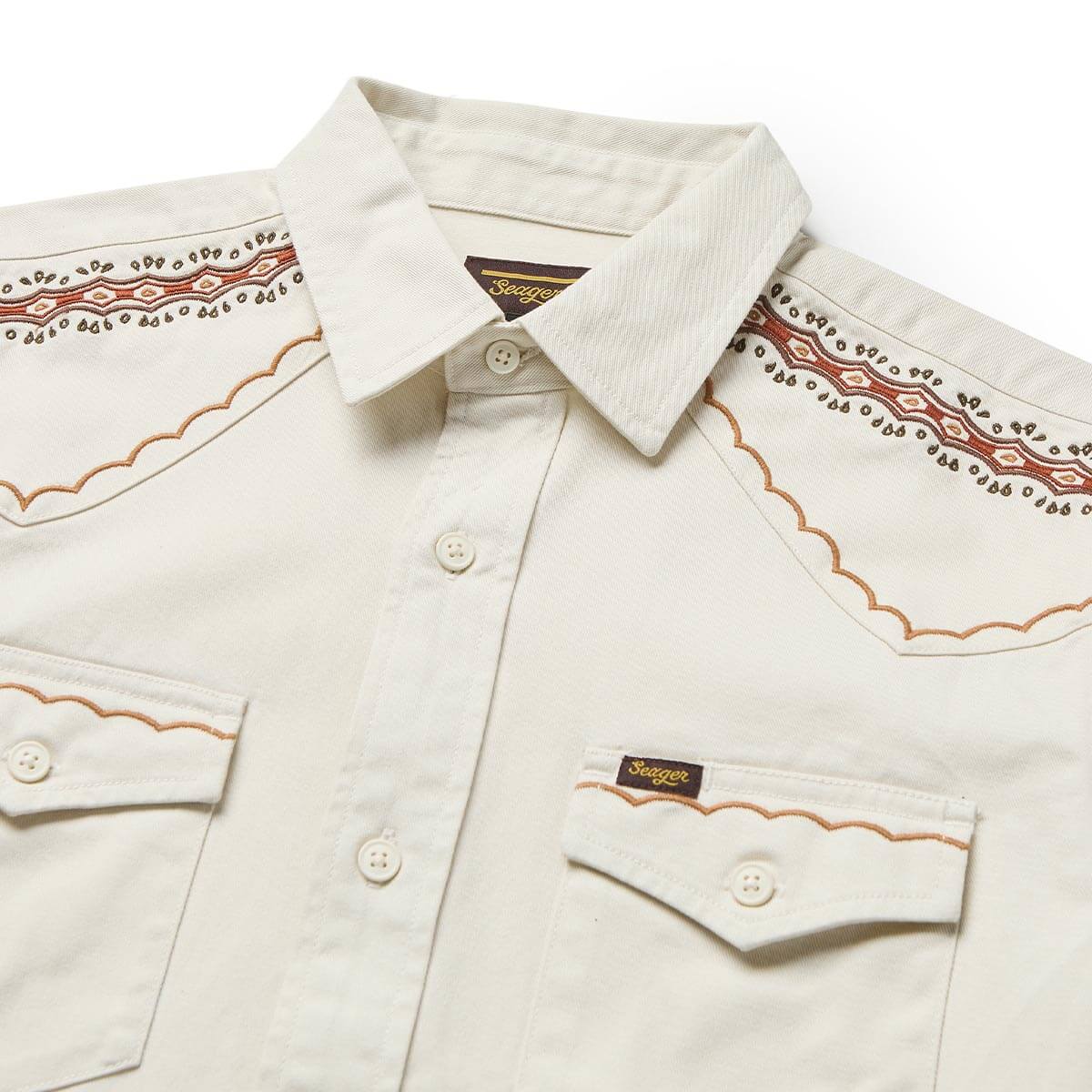 Amarillo S/S Shirt in White Wash