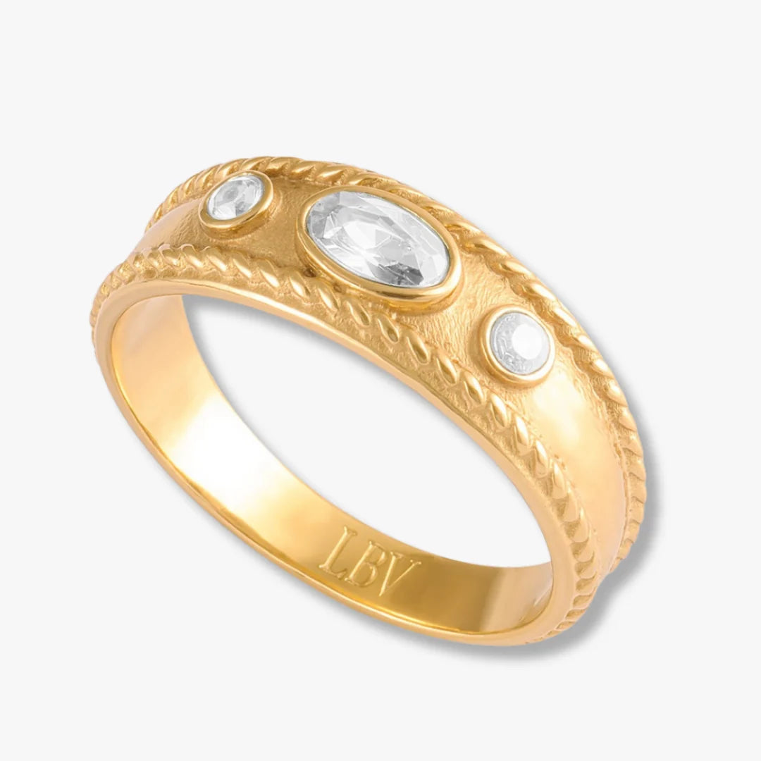Monroe Diamond Byzantine Band Ring